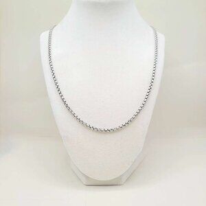 David Yurman Medium Box Chain Necklace - 3.6mm - 26"